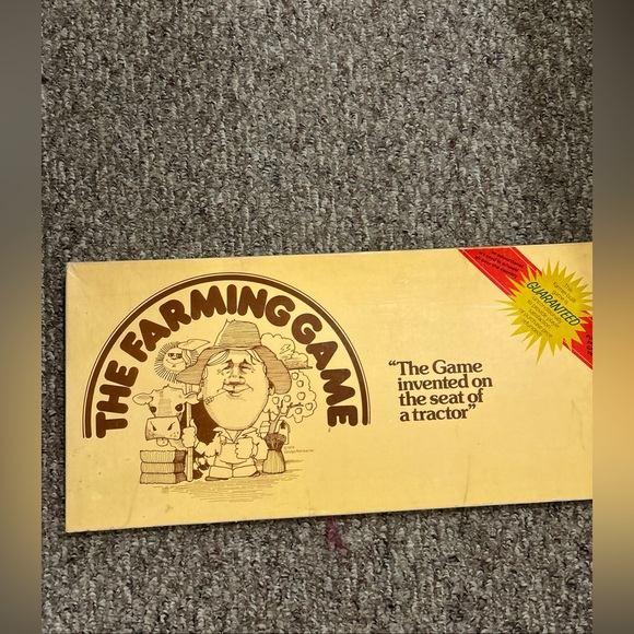 The Weekend Farming Company Other - The Farming Game 1979 Classic Vintage Board Game